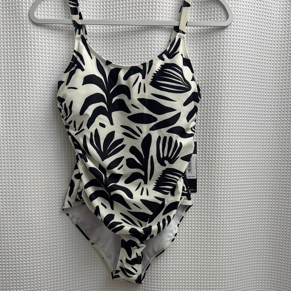 Black and White Swimsuit